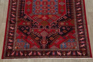 Unbeatable Geometric Bakhtiari Oriental Hand - Knotted 7x10 Wool Area Rug 5