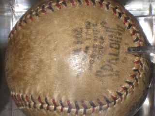 BABE RUTH Signed Baseball Spalding National League Ball (RP) READ LISTING 5
