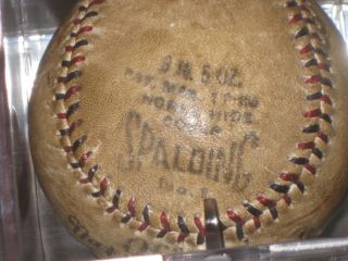 BABE RUTH Signed Baseball Spalding National League Ball (RP) READ LISTING 6
