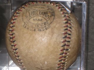 BABE RUTH Signed Baseball Spalding National League Ball (RP) READ LISTING 8