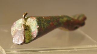 EXTREMELY RARE ANCIENT EGYPTIAN BRONZE ARM 1000 B.  C.  E 4