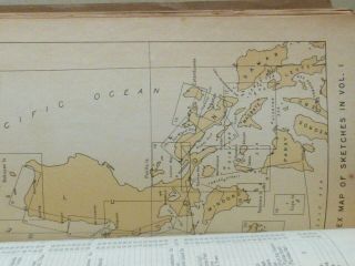 1927 / PHILIPPINES TRIANGULATION / 44 FOLD OUT MAPS / TWO VOLUMES / VERY RARE 7