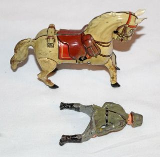 Scarce Prewar German Soldier on Horse by Georg Kohler - 4