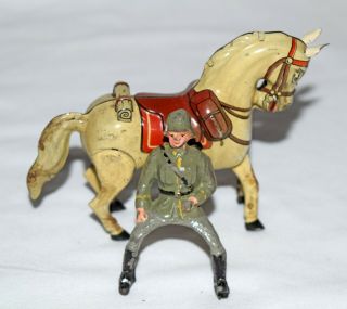 Scarce Prewar German Soldier on Horse by Georg Kohler - 5