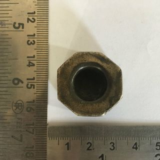 (101).  An Old or antique unique shaped Opium Bell Metal Bronze Scales Weight 4