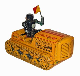 Robby Robot Bulldozer By Marusan -
