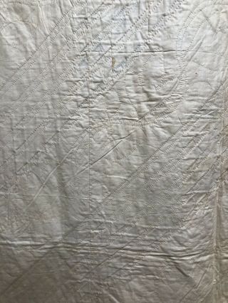 Dated 1853 Birds In Air Quilt 12