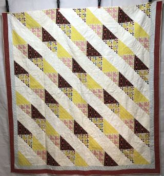 Dated 1853 Birds In Air Quilt