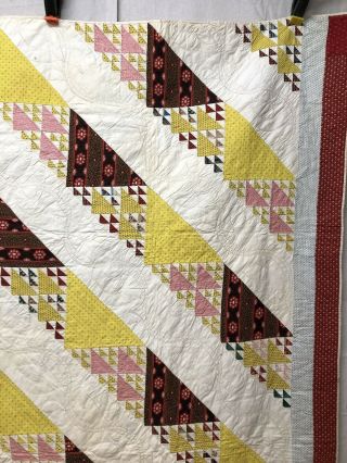 Dated 1853 Birds In Air Quilt 2
