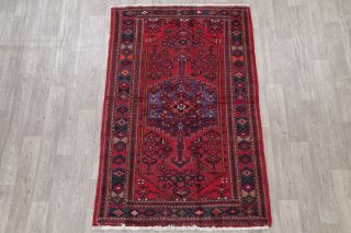 Classic Geometric Oriental Area Rugs Handmade Wool Foyer Carpet 4 x 7 2