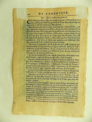 1683 Mallet Puerto Rico San Domingo Old Antique Map Town Plan Santo St Dominique 7