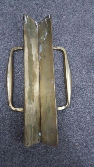 HEAVY SOLID CAST BRASS 12 