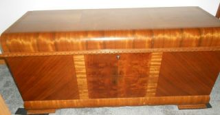 Lane " Waterfall " Vintage Cedar Chest Without Lock