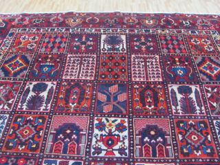 AN INCREDIBLE OLD HANDMADE BAKHTIYAR ORIENTAL CARPET (367 x 296 cm) 9