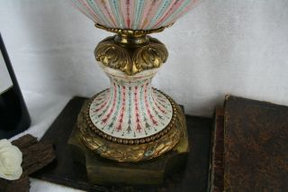 Exclusive French XL porcelain vase marked reine Marguerite thomas 1888 5