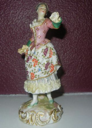 Antique / Vintage Meissen Figurine Germany 4