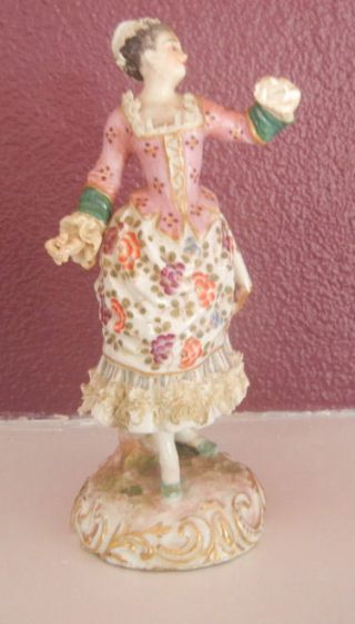 Antique / Vintage Meissen Figurine Germany 9