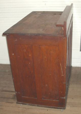 ANTIQUE JEWELERS CRAFT WATCH REPAIR DESK OAK 1900s ROSBERG JESSON ARTS & CRAFT 7