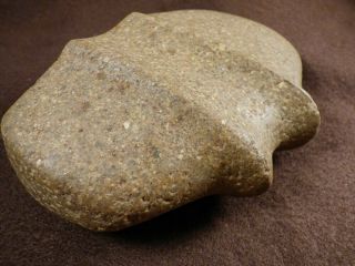 Old Cherokee Raised Ridges 3/4 Grooved Stone Axe Artifact 6