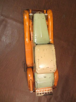 1930s GIRARD TOYS PRESSED STEEL WINDUP and BATTERY OP BIG PIERCE ARROW COUPE TOY 6