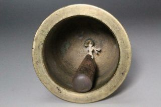 BT100 Japanese GOKOREI (Gilt - bronze Five - pronged Vajra Bell) Buddhism handbell 11