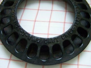 Extremely RARE vtg Antique cast iron 
