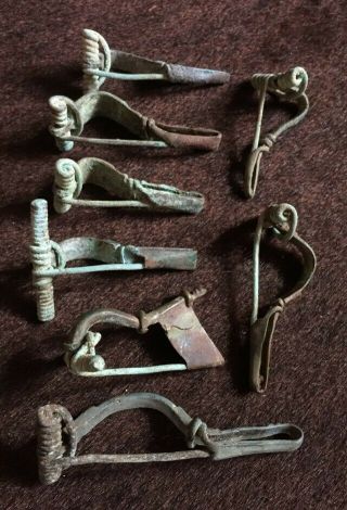 Roman Celtic ancient brooches fibula artifacts 2 century AD 150 CE 2