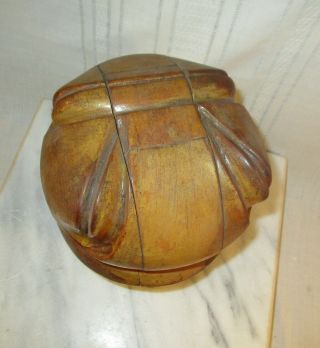 Antique Millinery Wooden Puzzle Hat Making Form Mold 1573 Sz 22 2