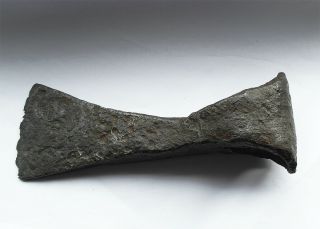 UK find - Rare ancient Viking axe head - (Type I (Wheeler IV) 3