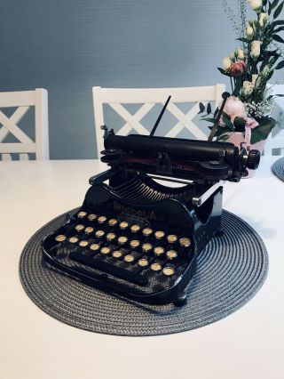 1912 Extremely Rare Corona Folding 3 Typewriter Schreibmaschine 打字机