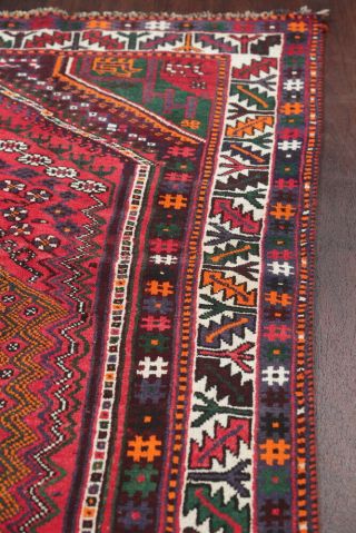 FALL Geometric Tribal Shiiraz Lori Persian Oriental Area Rug Wool 6 ' x9 ' 12