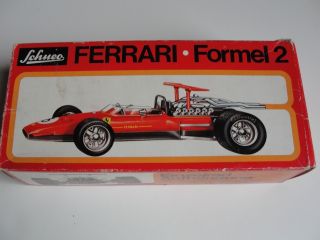 Schuco Ferrari Formel Formula 2 1073 Vintage Race Car 12