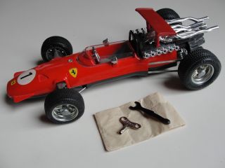 Schuco Ferrari Formel Formula 2 1073 Vintage Race Car 2
