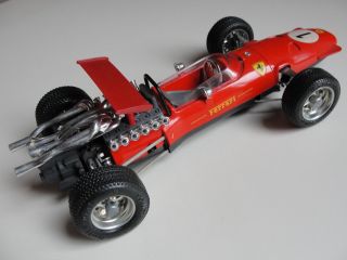 Schuco Ferrari Formel Formula 2 1073 Vintage Race Car 3