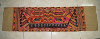 Antique Tatibin Ship Cloth Ceremonial Lampung South Sumatra