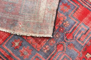 Unique Traditional Vintage Wool Tribal Geometric Vintage Antique Carpet Area Rug 3