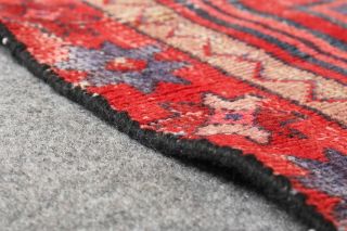 Unique Traditional Vintage Wool Tribal Geometric Vintage Antique Carpet Area Rug 4