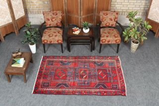 Unique Traditional Vintage Wool Tribal Geometric Vintage Antique Carpet Area Rug 8