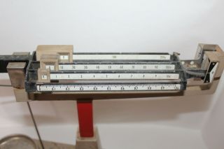 Vintage Four Beam Balance Scale Model 311 OHAUS GRAM CENT - O - GRAM 311g x 0.  01g 2