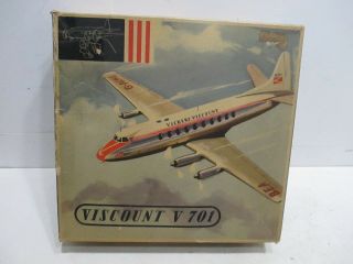 VICKER VICOUNT TRANS CANADA N BOX TURNING PROPS / LANDING GEAR NEAR SCARCE 3