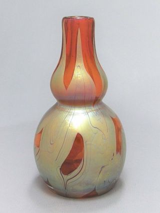 Antique Loetz Art Glass Vase PhÄnomen Genre 7773 Decor Circa 1899 Rare Example