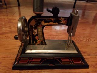 Rare British Zone Germany Casiage 1016 Tin Sewing Machine