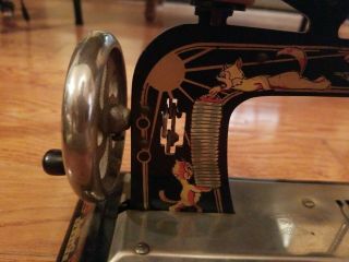 Rare British zone germany casiage 1016 tin sewing machine 2
