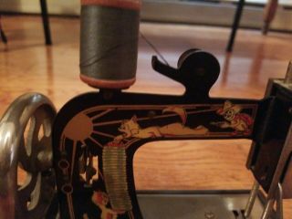 Rare British zone germany casiage 1016 tin sewing machine 3