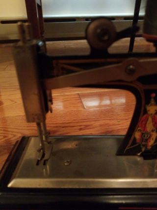 Rare British zone germany casiage 1016 tin sewing machine 9