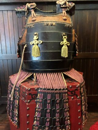 Samurai Armor Chestplate And Sode 1800s