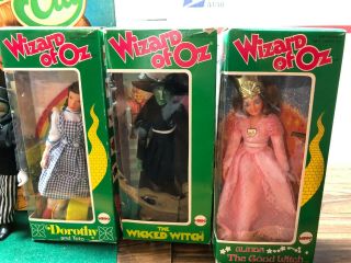 1974 Mego Wizard of Oz Emerald City Playset With all 7 Figures IN BOXES 2