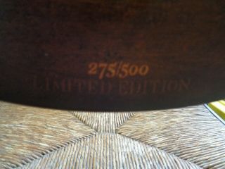 RARE Antique USS Constitution Limited Edition 275/500 Hitchcock Chair 10