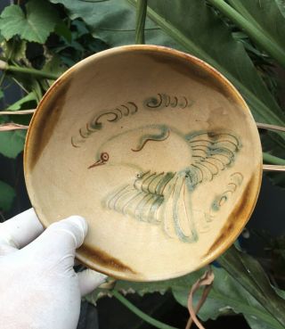 Rare Antique Chinese Tang Dynasty Changsha Small Porcelain Bowl (shipwrecks)