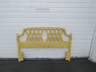 French Full Queen Size Painted Headboard by Basic Witz 8473 4